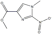 1-Methyl-2-nitro-1H-iMidazole-4-carboxylicacidMethylester 구조식 이미지