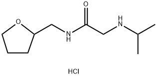 2-IsopropylaMino-N-(tetrahydro-furan-2-ylMethyl)-acetaMide 구조식 이미지