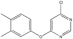 4-(3,4-diMethylphenoxy)-6-chloropyriMidine 구조식 이미지