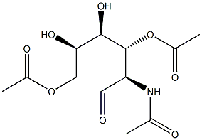 (N,3-O,6-O)-트리아세틸-D-글루코사민 구조식 이미지