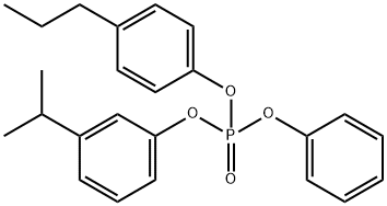 3-Isopropylphenyl 4-Propylphenyl Phenyl Phosphate Structure