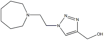(1-(2-(azepan-1-yl)ethyl)-1H-1,2,3-triazol-4-yl)Methanol 구조식 이미지