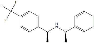 (R)-1-phenyl-N-((S)-1-(4-(trifluoroMethyl)phenyl)ethyl)ethanaMine 구조식 이미지