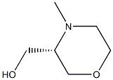 (S)-4-Methyl-3-(hydroxyMethyl)Morpholine 구조식 이미지