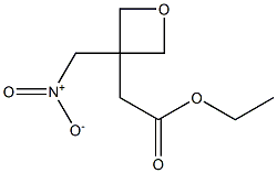 ethyl 2-(3-(nitroMethyl)oxetan-3-yl)acetate Structure