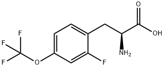 2-Fluoro-4-(trifluoroMethoxy)-DL-phenylalanine, 97% Structure