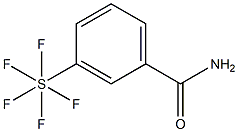 3-(Pentafluorothio)benzaMide, 97% 구조식 이미지