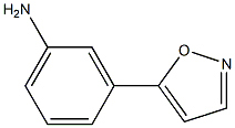 3-Isoxazol-5-yl-phenylaMine Structure