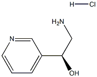 (S)-2-AMino-1-(pyridin-3-yl)ethanol hydrochloride Structure