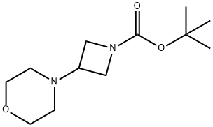 tert-butyl 3-Morpholinoazetidine-1-carboxylate Structure