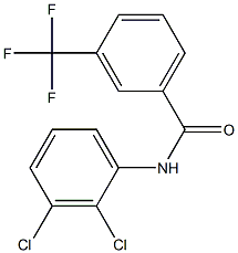 N-(2,3-dichlorophenyl)-3-(trifluoromethyl)benzamide 구조식 이미지