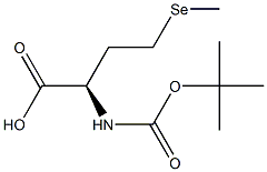 Boc-D-Selenomethionine Structure