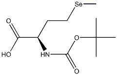 Boc-D-Selenomethionine 구조식 이미지