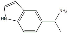 1-(1H-indol-5-yl)ethanamine Structure