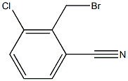 2-cyano-6-chlorobenzylbroMide Structure