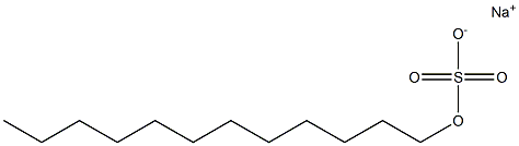 SodiuM Lauryl Sulfate, 1 Percent Solution 구조식 이미지