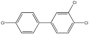 3,4,4'-Trichlorobiphenyl Solution Structure