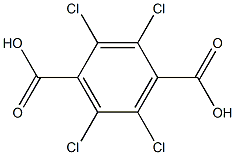 Tetrachloroterephthalic acid Solution Structure