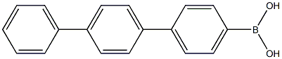 4-p-Terphenylboronic Acid 구조식 이미지