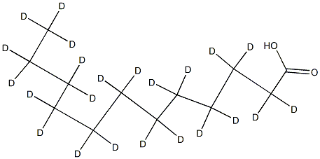 Dodecanoic acid-D23 구조식 이미지