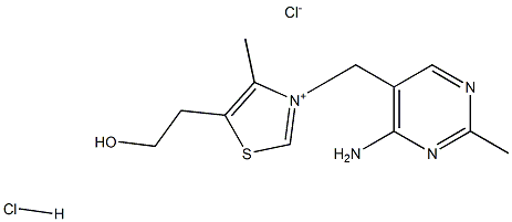 Thiamine hydrochloride 10 μg/mL in Methanol Structure