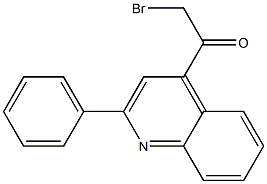 2-broMo-1-(2-phenylquinolin-4-yl)ethanone 구조식 이미지