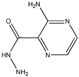 3-AMino-pyrazine-2-carboxylic acid hydrazide 구조식 이미지