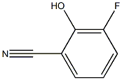 3-fluoro-2-hydroxybenzonitrile Structure