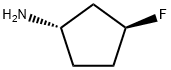 (1S,3S)-3-fluorocyclopentan-1-aMine Structure