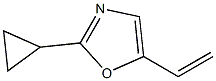 2-cyclopropyl-5-vinyloxazole 구조식 이미지