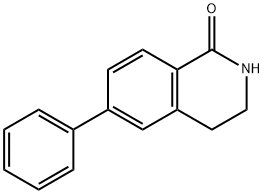 6-phenyl-3,4-dihydroisoquinolin-1(2H)-one 구조식 이미지