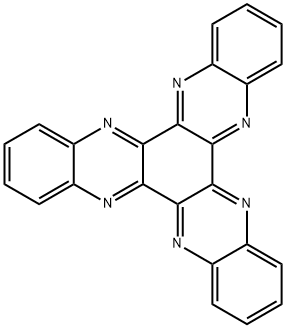 diquinoxalino[2,3-a:2',3'-c]phenazine 구조식 이미지
