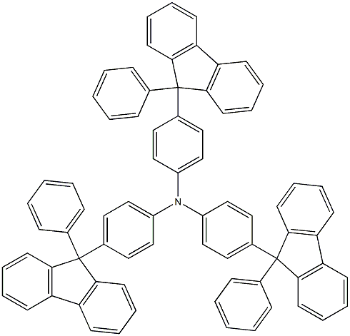 Tris[4-(9-phenylfluoren-9-yl)phenyl]aMine 구조식 이미지