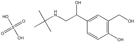 salbutaMol sulphate iMpurity E Structure