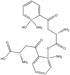 L-2-Hydroxykynurenine L-2-Hydroxykynurenine 구조식 이미지