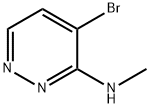4-broMo-N-Methylpyridazin-3-aMine Structure