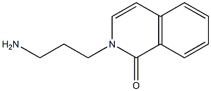 2-(3-AMino-propyl)-2H-isoquinolin-1-one Structure