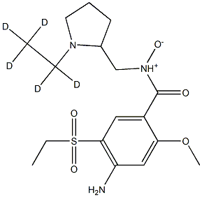 4-AMino-N-[(1-(ethyl-d5)-2-pyrrolidinyl)Methyl]-5-(ethylsulfonyl)-2-
MethoxybenzaMide N-Oxide Structure