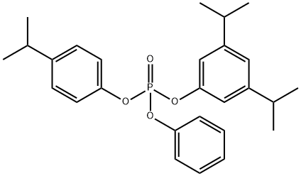 3,5-Diisopropylphenyl 4-Isopropylphenyl Phenyl Phosphate Structure