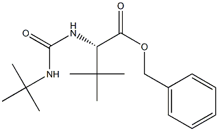 N-[[(1,1-DiMethylethyl)aMino]carbonyl]-3-Methyl-L-valine Benzyl Ester 구조식 이미지