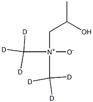1-[(DiMethyl-d6)aMino]-2-propanol N-Oxide Structure