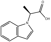 (S)-2-Indol-1-yl-propionic acid 구조식 이미지