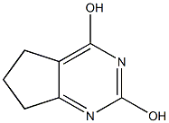 6,7-Dihydro-5H-cyclopentapyriMidine-2,4-diol 구조식 이미지