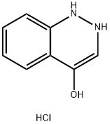1,2-Dihydro-cinnolin-4-ol  hydrochloride 구조식 이미지