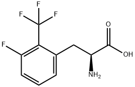 3-Fluoro-2-(trifluoroMethyl)-DL-phenylalanine, 97% Structure