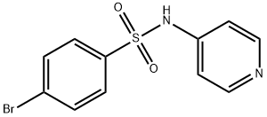 4-BroMo-N-(4-pyridyl)benzenesulfonaMide, 97% 구조식 이미지