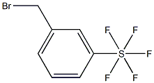 3-(Pentafluorothio)benzyl broMide, 97% 구조식 이미지