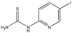 N-(5-Iodo-2-pyridyl)thiourea, 97% 구조식 이미지