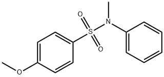 4-Methoxy-N-Methyl-N-phenylbenzenesulfonaMide, 97% 구조식 이미지