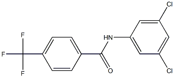 N-(3,5-Dichlorophenyl)-4-(trifluoroMethyl)benzaMide, 97% Structure